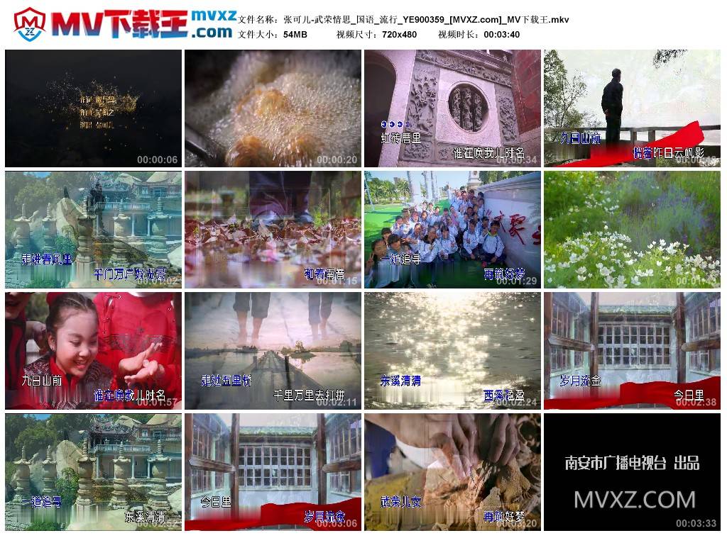 张可儿-武荣情思_国语_流行_YE900359